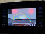 バックモニターで、後方を確認しながら安心して駐車することができます。運転初心者も熟練者も必須の機能ですよ!