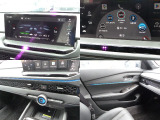 【デュアルフルオートエアコン】運転席側と助手席側で独立して温度設定がディスプレイの画面と美しい光で操作可能です!