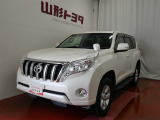 大人気SUVのプラドです!迫力ある外観に雪道も安心の4WD。アウトドアにもピッタリな1台です♪