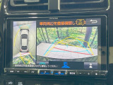 【パノラミックビューモニター】専用のカメラにより、上から見下ろしたような視点で360度クルマの周囲を確認することができます☆死角部分も確認しやすく、狭い場所での切り返しや駐車もスムーズに行えます。