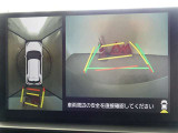 バックガイドモニターを装備しています、車庫入れもラクラクです。パノラミックビューモニターを搭載しています、上からの画像も表示されます。