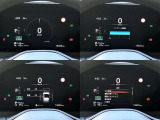 7インチ画面のアドバンスドドライブアシストディスプレイが、 バッテリーの状態をはじめ、クルマの機能設定と作動状況などドライバーが必要とする さまざまな情報をグラフィカルに表示。