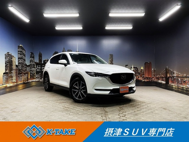 CX-5 2.2 XD Lパッケージ 4WD 禁煙車 白本革 4WD 純正SDナビ 後席モニタ-
