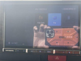 ナビゲーション(液晶モニター画面)の写真です。画面の映り具合や表示状態、パネル周りのコンディションを画像にてご確認ください。