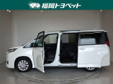 両側スライドドアを採用しています、助手席側は電動式で運転席から開閉できます。(運転席側は手動式です。)