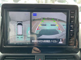アラウンドビューモニターは車の全周囲をカメラで映しだして障害物や人を確認、周りの状況を確認しながら安全に駐車できる便利な装備になります。