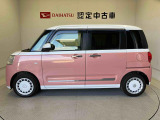 側面からの写真です。ご希望のお車が見当たらない場合は、弊社スタッフがしっかりとお客様のご要望に合ったお車をお探し致します。