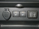 【シートヒーター搭載】シートを温めてくれる暖房機器です!長時間座っていると負担が掛かりやすい背中や腰、または冬場の寒い日に冷えやすい脚部に快適なぬくもりを♪