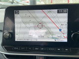 プロパイロットとリンクする9インチワイドディスプレイナビゲーションシステム、Apple CarPlayワイヤレス接続に対応、HDMI/USB接続、Bluetooth機器にも対応。