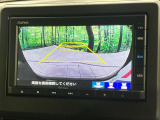 【バックカメラ】駐車時に後方がリアルタイム映像で確認できます。大型商業施設や立体駐車場での駐車時や、夜間のバック時に大活躍!運転スキルに関わらず、今や必須となった装備のひとつです!