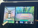 【全方位モニター用カメラ】専用のカメラにより、上から見下ろしたような視点で360度クルマの周囲を確認することができます☆死角部分も確認しやすく、狭い場所での切り返しや駐車もスムーズに行えます。