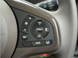 ◆アダプティブクルーズコントロール◆予め設定した車速内でクルマが自動的に加減速。前走車との適切な車間距離を維持しながら追従走行します。【LKAS】車線維持支援システムでステアリング操作を支援。