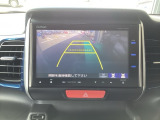 リアカメラ装備です♪狭い場所での駐車や雨の日・夜間など視界の悪いコンディションでのストレスの軽減にもなります!
