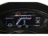 バーチャルコックピットでメーター部にて地図を確認することができます。縮尺も変更可能です。