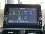 メニューを開いていただくと緑はオーディオ機能で青はナビゲーション機能とわかりやすくなっております。