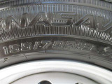 155/70R15    車両装着標準タイヤサイズです。 タイヤのご相談もトヨタモビリティ石川にお任せください