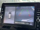 空から見下ろしているかのような視点で周囲を確認できるアラウンドビューモニター!