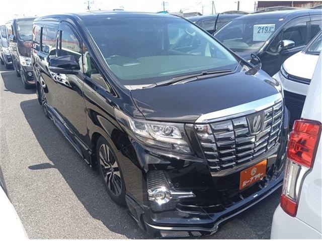 アルファード 2.5 S Cパッケージ 禁煙車 ROWENフルエアロ ALPINE10型ナビ