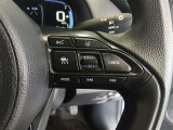 ステアリング右側には、運転支援機能を手元で操作できるスイッチ類を配置しています