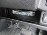ETCが装着されてます。高速道路を利用されてるお客様は必須ですね。