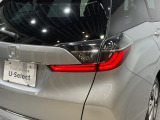 視認性がいいテールランプ。後続車にも存在をアピール。