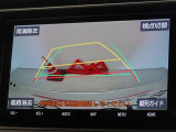 バックガイドモニターを装備しています、車庫入れもラクラクです。