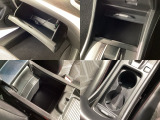収納スペースや、ドリンクホルダーもついています。長距離ドライブで活躍する必需品ですね♪