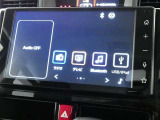 【Bluetooth機能付き】・・・ハンズフリー機能とスマートフォンにインストール済の音楽を聴くことができます。