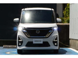 LEDヘッドライトとフォグランプの組み合わせ。