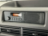 【ラジオデッキ】AM/FM対応!ラジオを聴きながら、運転中もリラックス♪