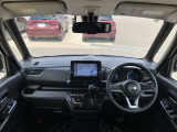 左右に視界が広く、見通しが良いので楽々運転することができます!