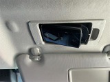 スマートインETC車載器は専用ボックスにてバイザー裏に隠れて装着されております。