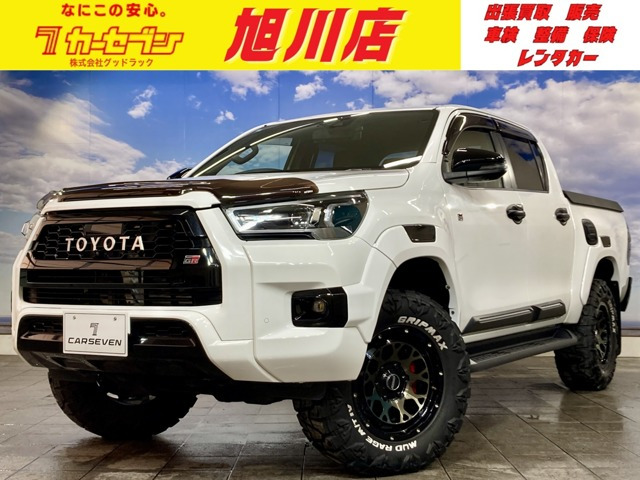 ハイラックス 2.4 Z GRスポーツ ディーゼル 4WD リフトUP 夏冬タイヤ付