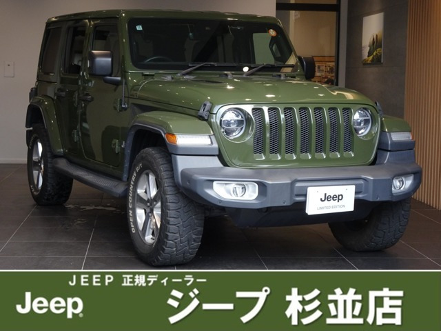 ラングラー アンリミテッド サハラ サージグリーン 4WD