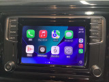 ●Apple Car Play:スマホとの有線接続で、ナビ・オーディオ再生などスマホのアプリ機能が画面でも使える便利機能です!