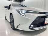 フォグランプ装着車です。暗い夜道の車両前方を明るく照らします