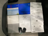 取扱説明書やメンテナンスノートもそろっています。スペアキーもそろっているので家族と共有することができ、紛失・破損した際も迅速な対応ができるので安心です。