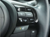 ◆アダプティブクルーズコントロール◆予め設定した車速内でクルマが自動的に加減速。前走車との適切な車間距離を維持しながら追従走行します。【LKAS】車線維持支援システムでステアリング操作を支援。