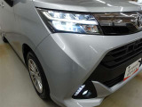 LEDヘッドライトです。デザイン性がよくとても明るいので、夜間の走行や悪天候でも安心です。しかも長寿命!