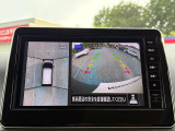 ★アラウンドビューモニター装備ですので、バックや縦列駐車の際に上から見た映像があなたを安心サポート!一度使ったらやめられない!