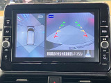 【アラウンドビューモニター】車を上から見下ろしているかのような映像で周囲の状況がひと目で確認、狭い駐車場に駐車するときも安心です♪♪障害物などがあると警告音がなりますので安心して駐車が出来ます★