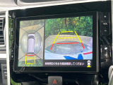 【パノラマモニター】専用のカメラにより、上から見下ろしたような視点で360度クルマの周囲を確認することができます☆死角部分も確認しやすく、狭い場所での切り返しや駐車もスムーズに行えます。