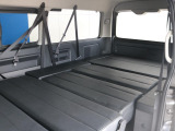 3列目も合わせて、車内フルフラット空間が広がっています!