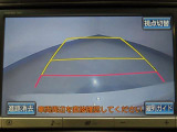 【バックモニター】後ろのカメラの映像がモニターに映し出されるので、後方の見えない死角や、障害物との距離などもしっかり安全確認することができます!
