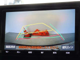 バックガイドモニターを装備しています、車庫入れもラクラクです。
