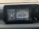 狭い駐車場等での運転を支援するアラウンドビューモニター付☆