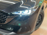 【LEDヘッドライト】悪天候や夜間走行時も良好な視界を確保し安心して運転できる高輝度LEDヘッドライトを装備!点灯速度が早く、消費電力も抑えられています。