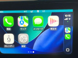 ●Apple Car Play:スマホとの有線接続で、ナビ・オーディオ再生などスマホのアプリ機能が画面でも使える便利機能です!