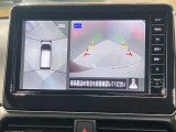 【アラウンドビューモニター】車を上から見下ろしているかのような映像で周囲の状況がひと目で確認、狭い駐車場に駐車するときも安心です♪