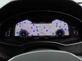 必要に応じてメーター内に地図や車両のインフォメーションなどを切り替え表示できる12.3インチバーチャルコクピット